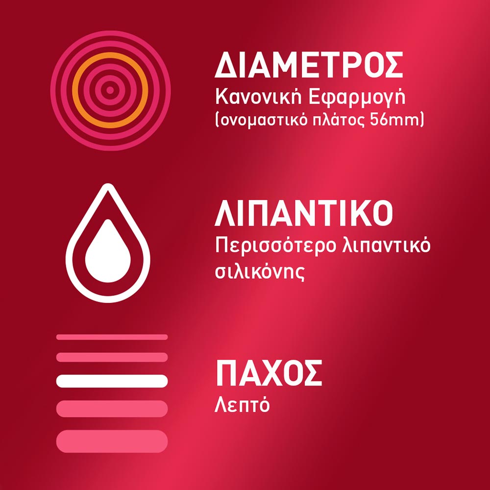 DUREX - Προφυλακτικά Sensitive Extra Lube (κανονική εφαρμογή) - 6τεμ.